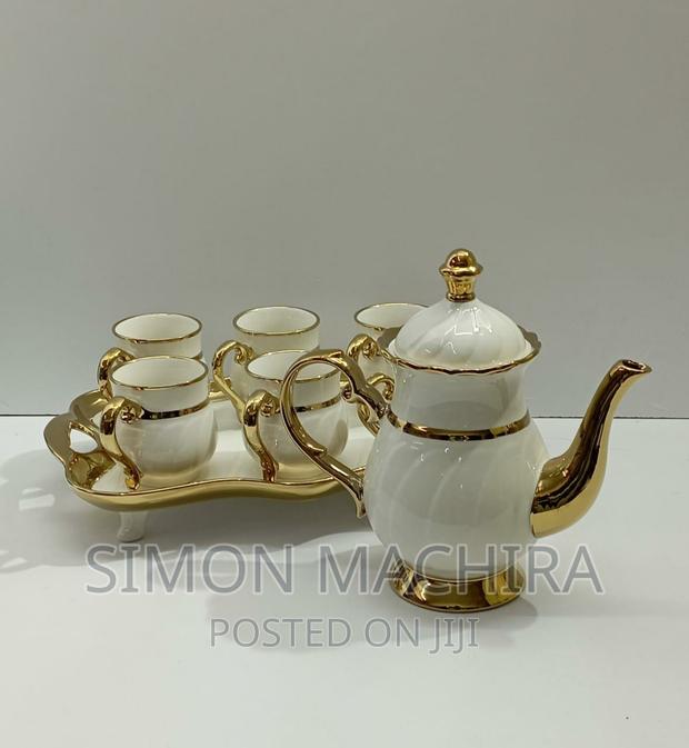 Tea Set With Ceramic Tray - main view