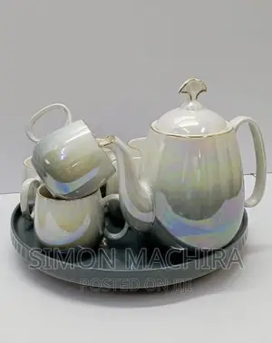 Tea Set With Ceramic Tray