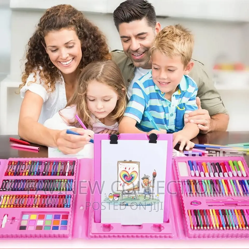 208pc Kids Art/ Drawing/Painting Set