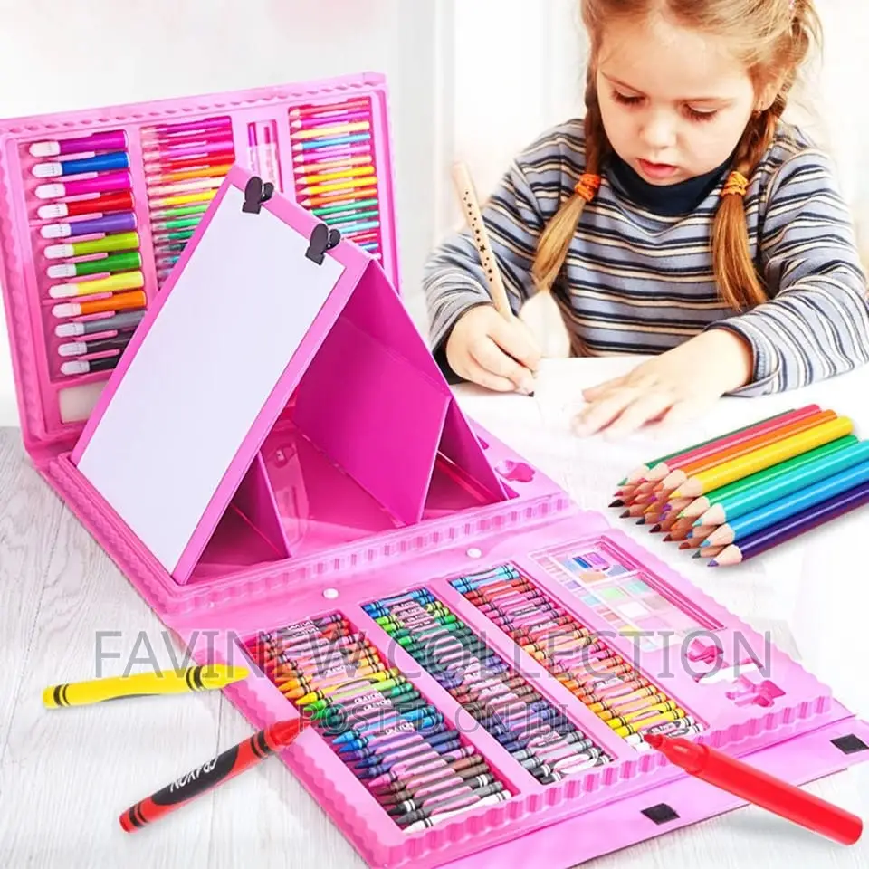 208pc Kids Art/ Drawing/Painting Set