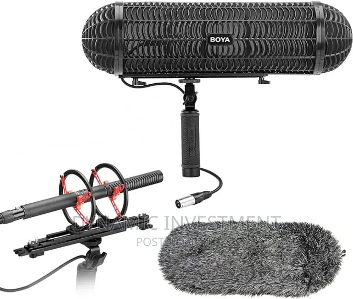 Boya BY WS1000 Windshield and Suspension for Microphones