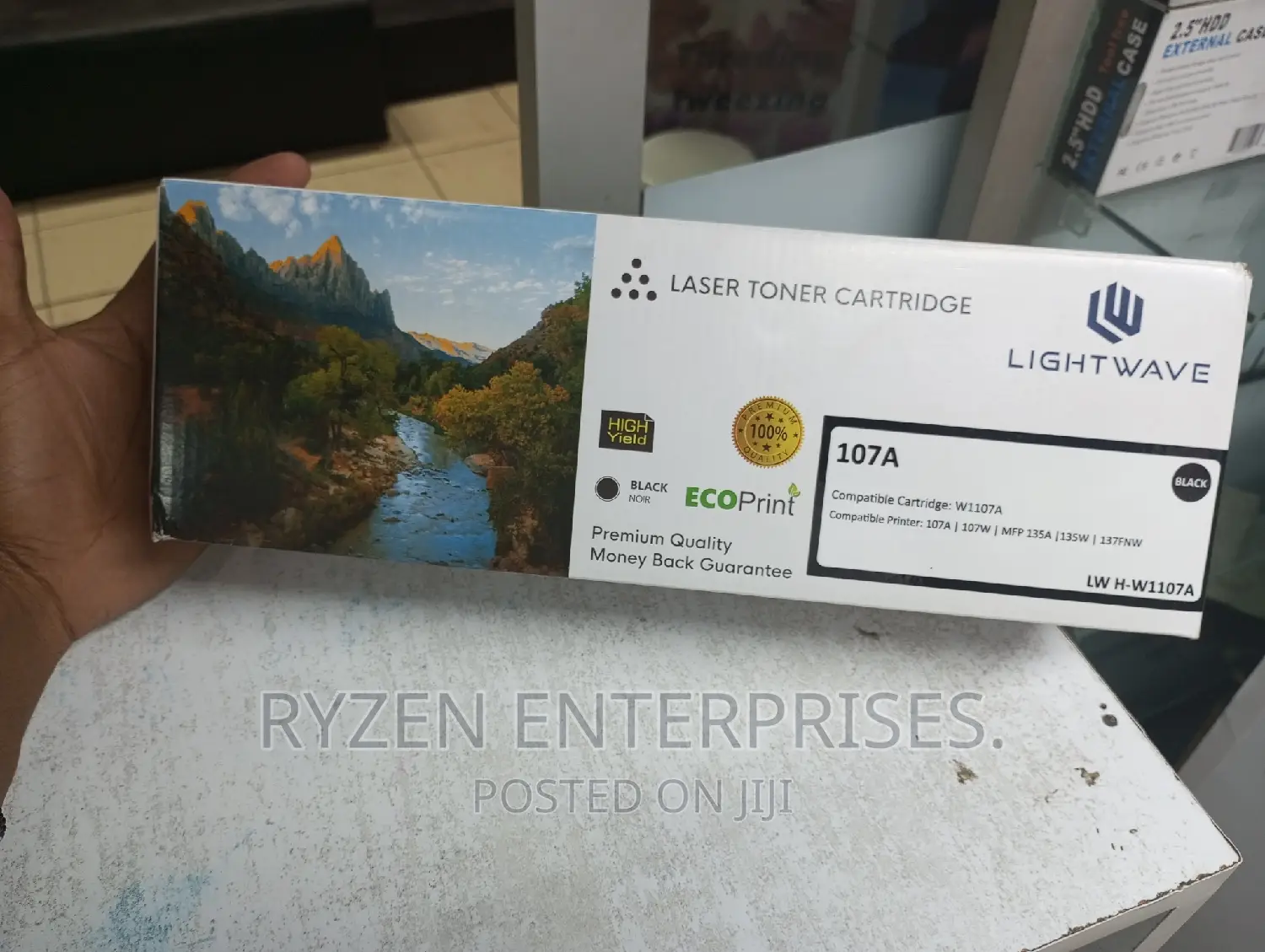 Toner 107A Black/ 107A Toner Cartridge