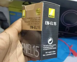 Nikon en-El15 Camera Battery for D7500,D7200, D800