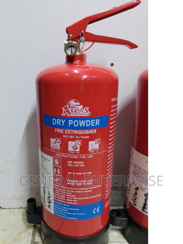 6kg Fire Extinguisher, 6kg Dp+Vat