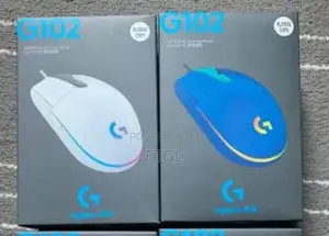 .Logitech G102 LIGHTSYNC Corded Gaming Mouse - BLUE - USB -