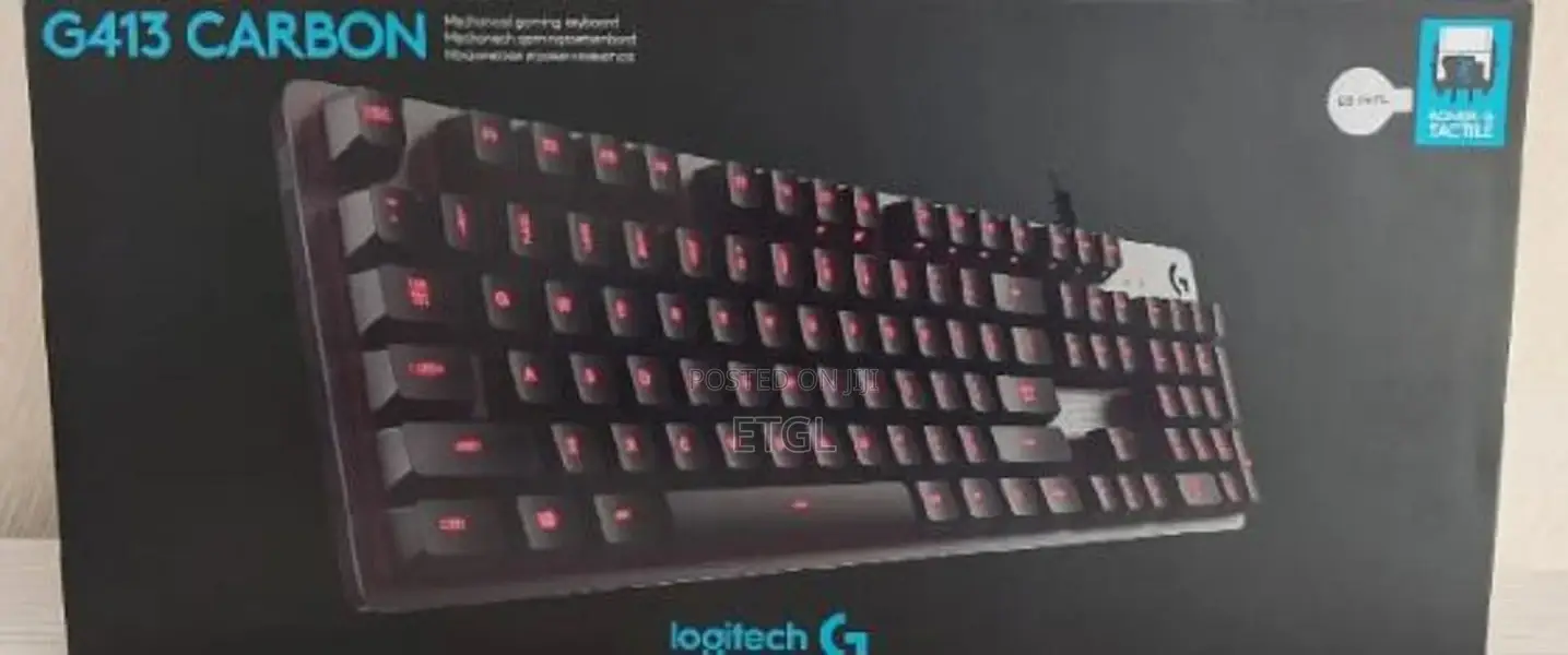 ,Logitech G413 Mechanical Gaming Keyboard - CARBON