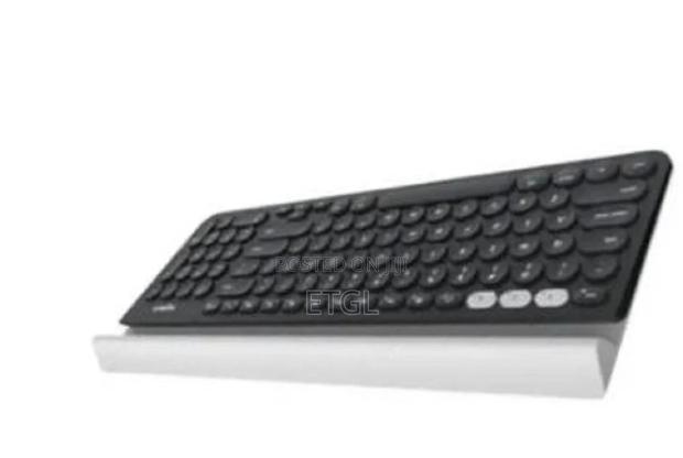 .Logitech Multi-Device Wireless Keyboard - DARK GREY/SP