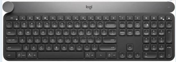 ,Logitech Craft Advanced Keyboard With Creative Input Dial -