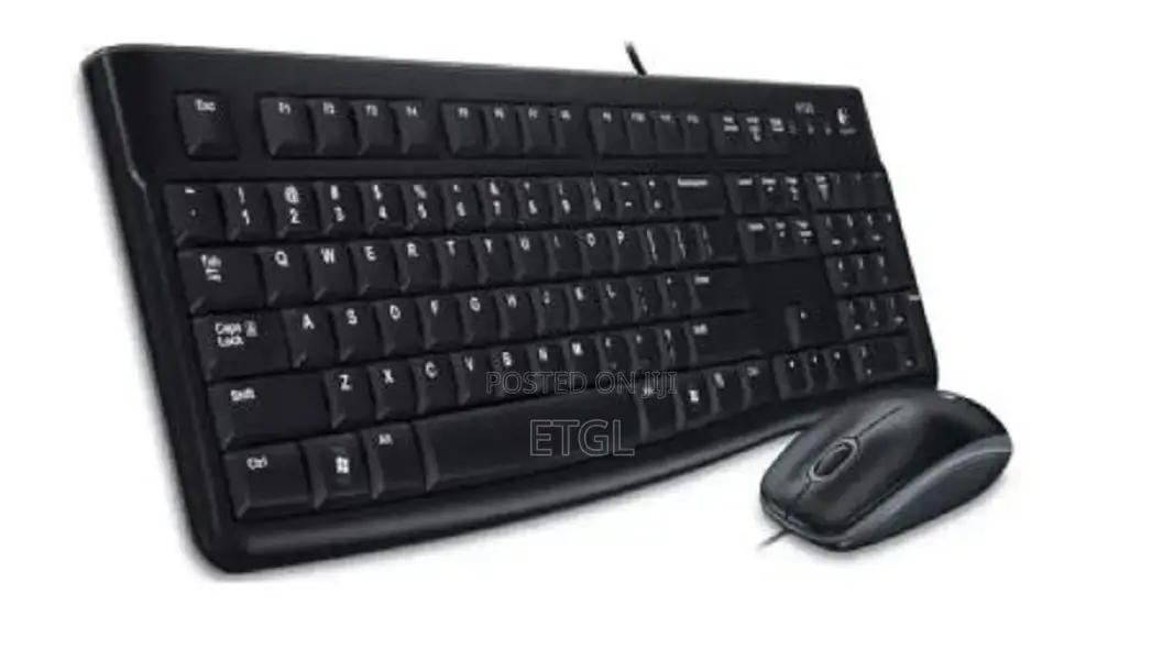 ]Logitech MK120 USB Corded Keyboard and Mouse
