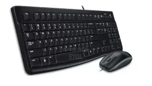 ]Logitech MK120 USB Corded Keyboard and Mouse