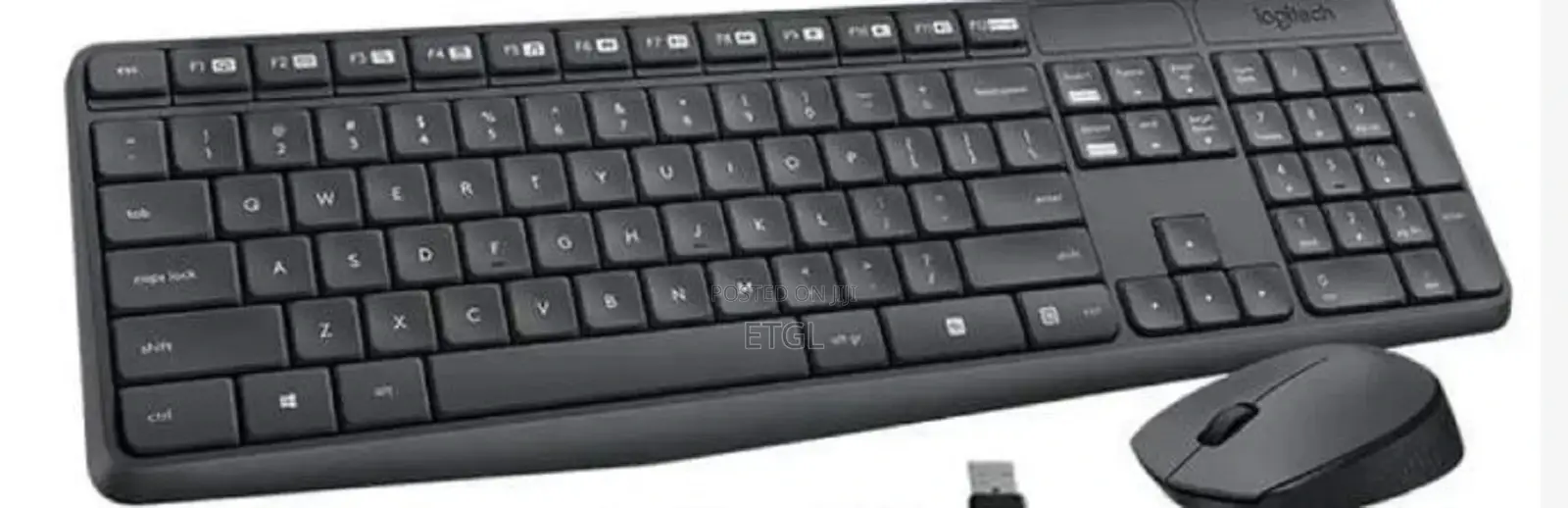 .Logitech MK235 Wireless Keyboard and Mouse