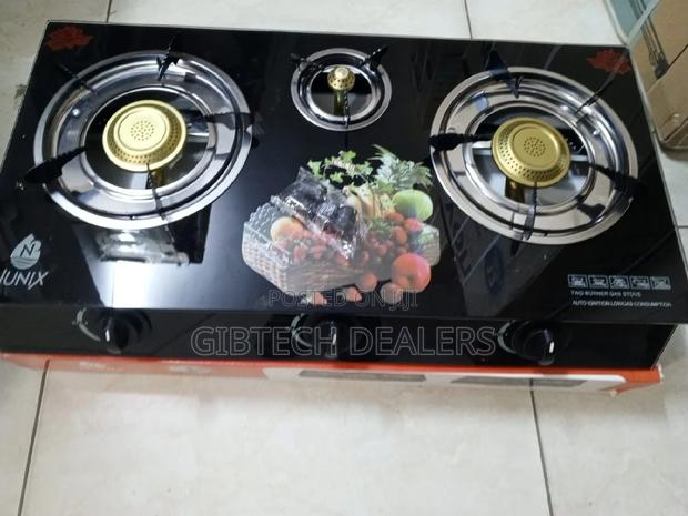 Nunix 3 Burner Gas Cooker