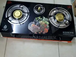 Cooker. 3 Burner Nunix Cooker