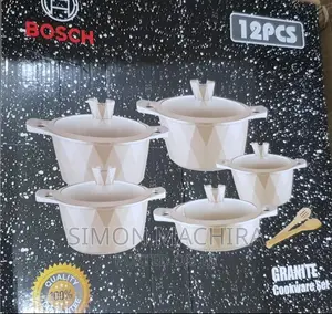 Bosch 12pcs Granite Cooking Pots