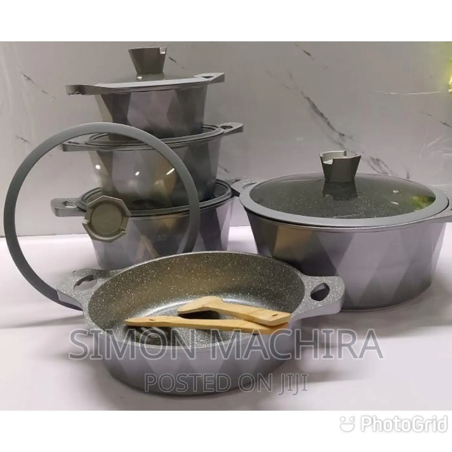 Bosch 12pcs Granite Cooking Pots