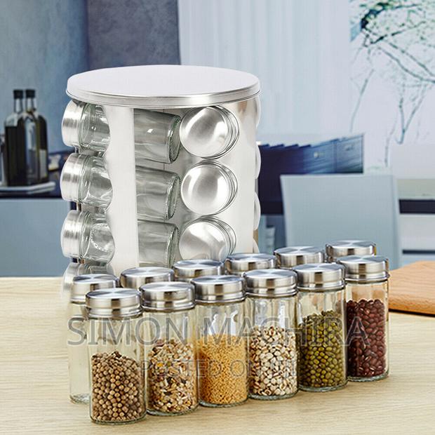 Rotating Spice Rack 12 Pieces - thumbnail 2