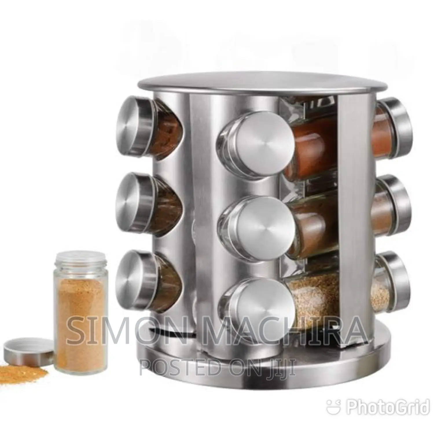 Rotating Spice Rack 12 Pieces