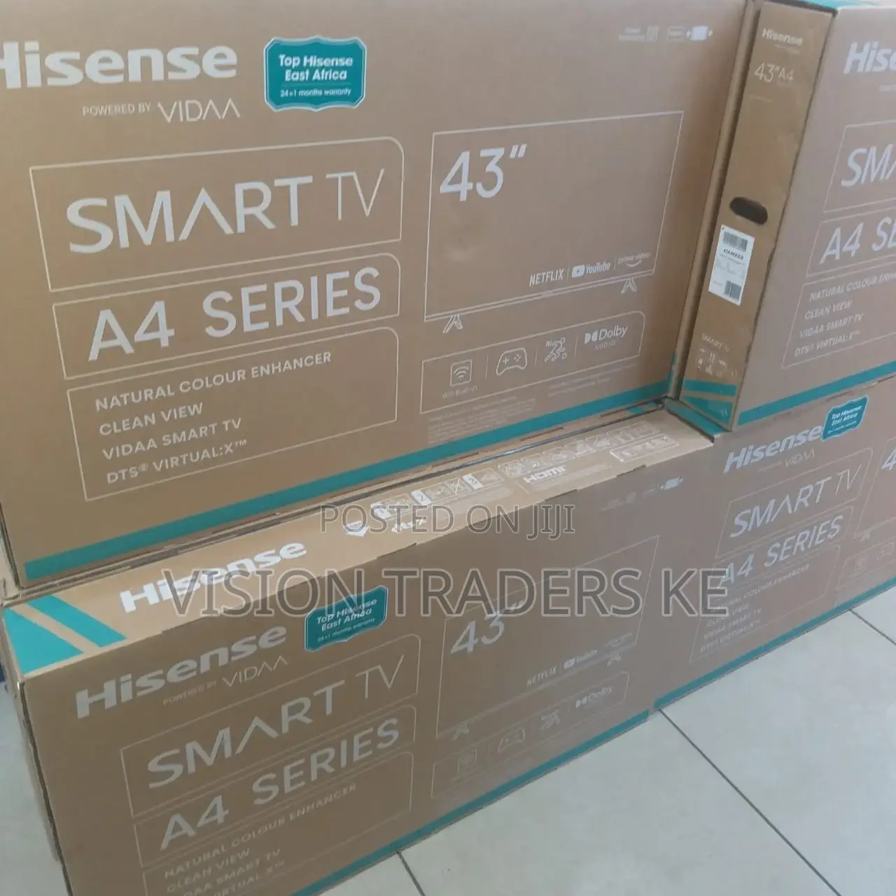 *Hisense 43" Smart A4 East Africa Warranty