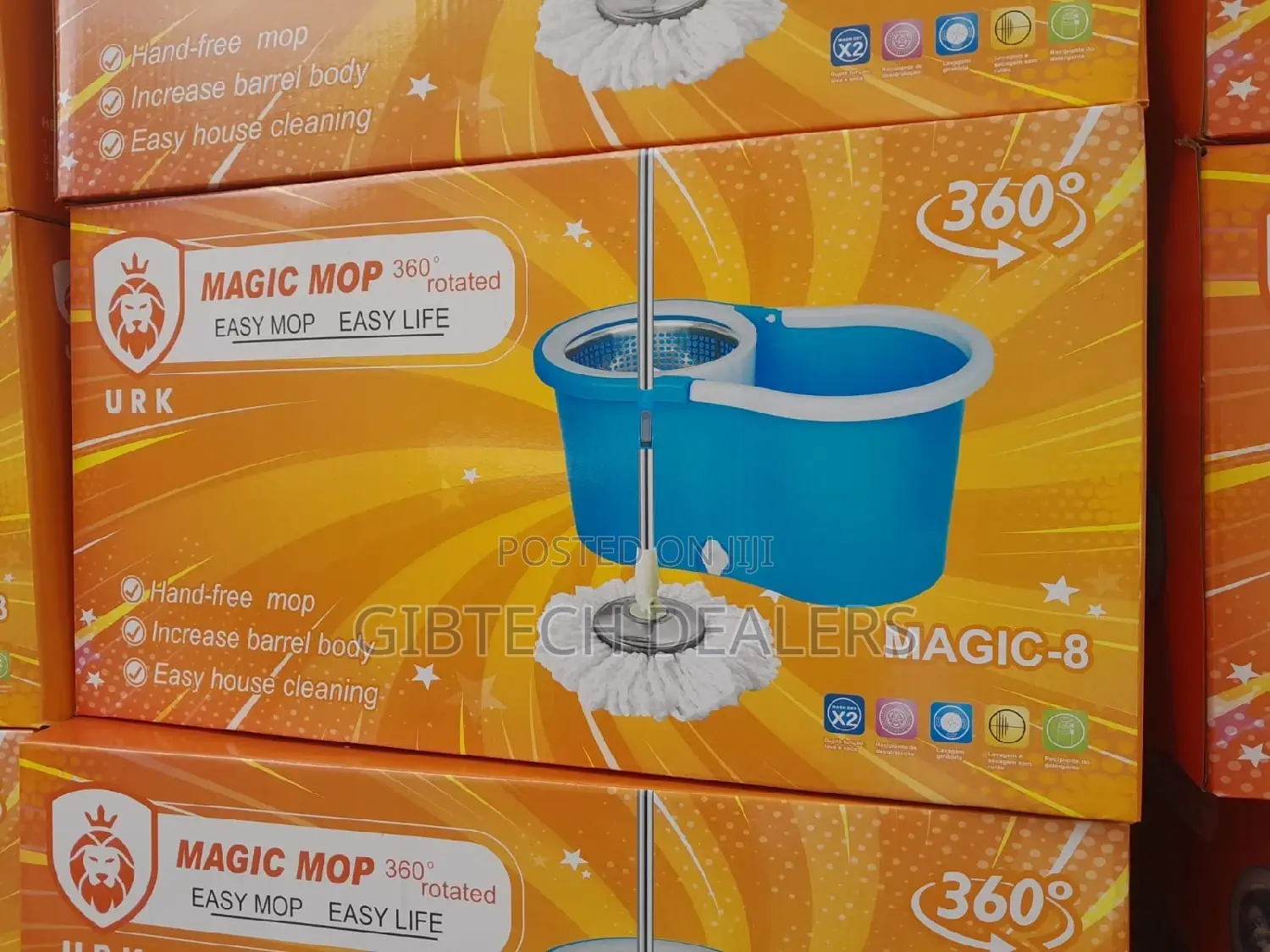 Rotating 360 Spin Mopper and Bucket Set Now Available