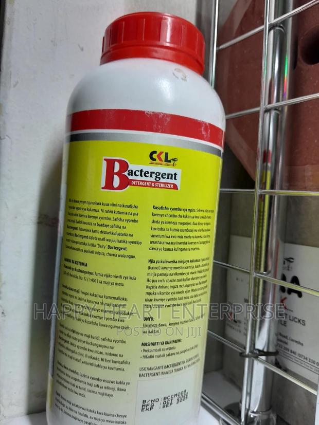 Bactergent Detergent and Sterilizer 1litre - thumbnail 5