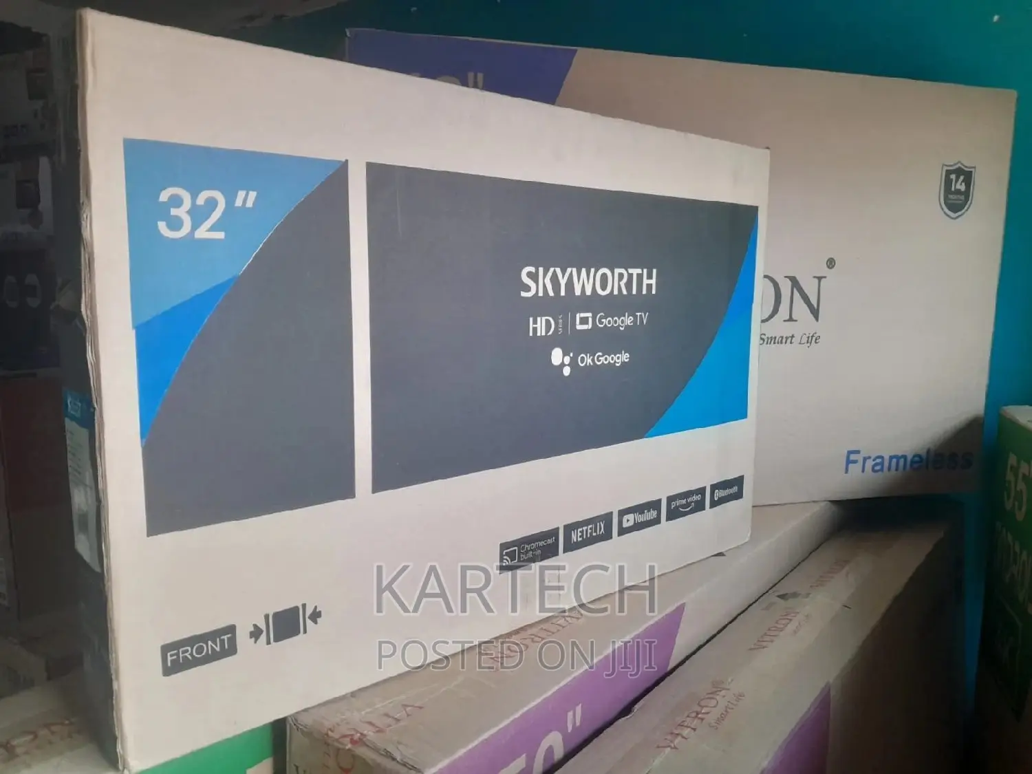 Skyworth 32" Smart Android Frameless Tv