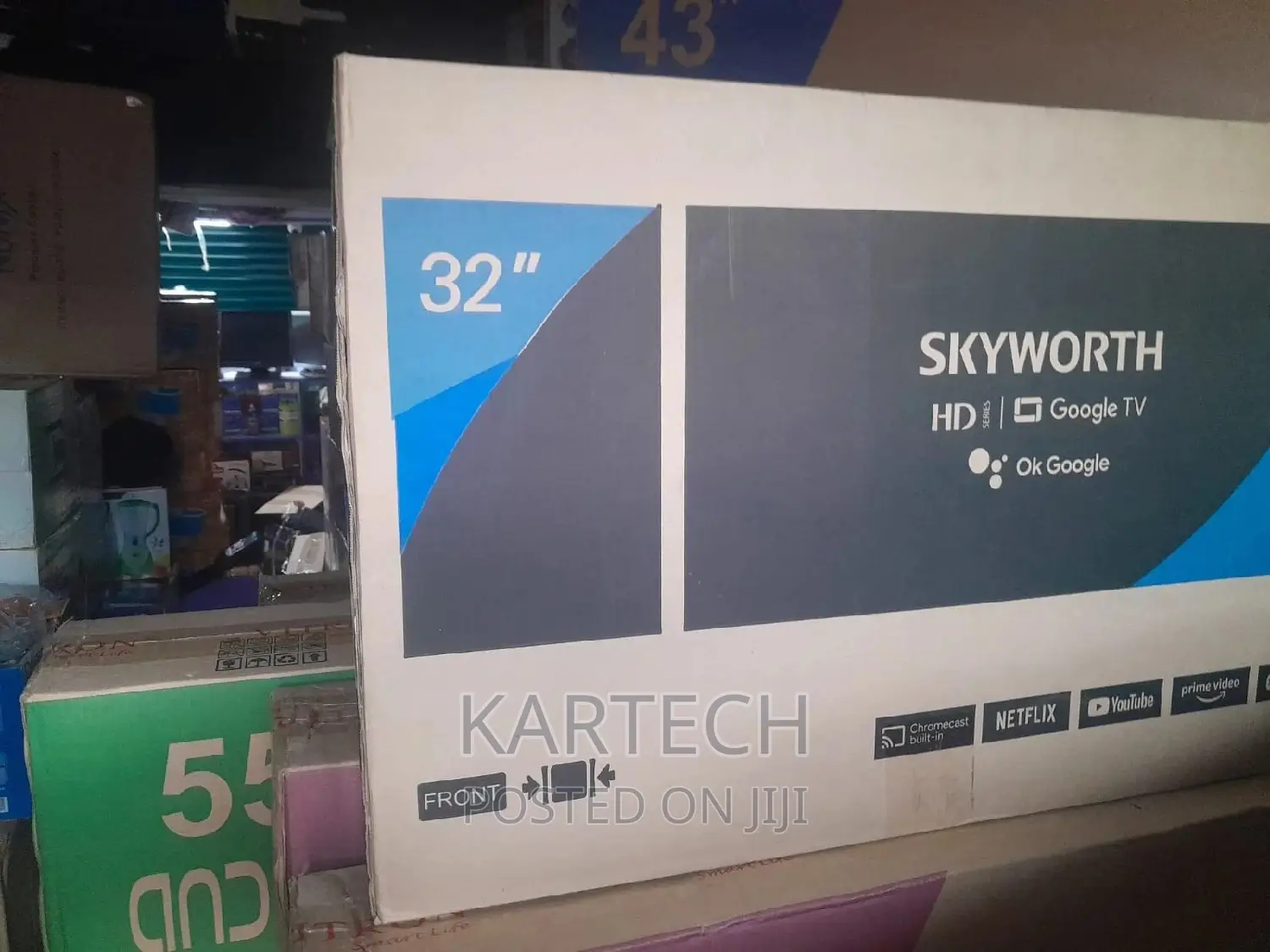 Skyworth 32" Smart Android Frameless Tv