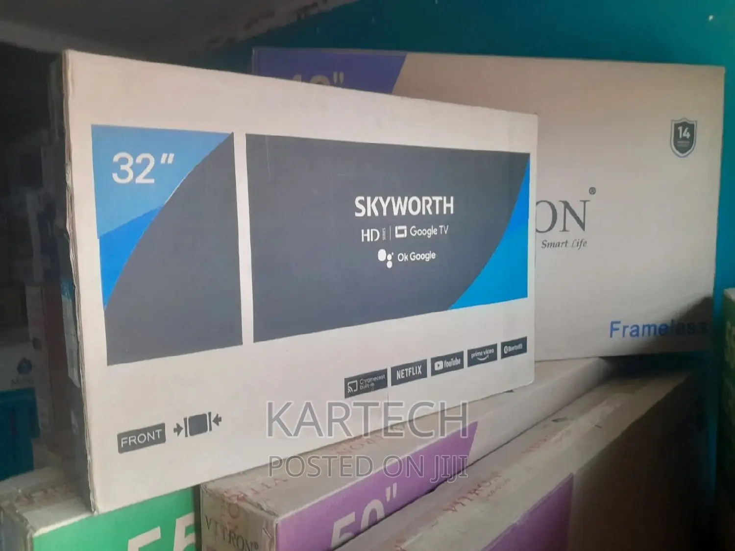 Skyworth 32 Inches Frameless Smart Tv