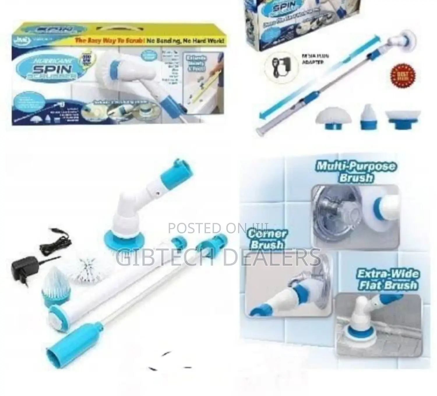Spin Brush/Spin Scrubber