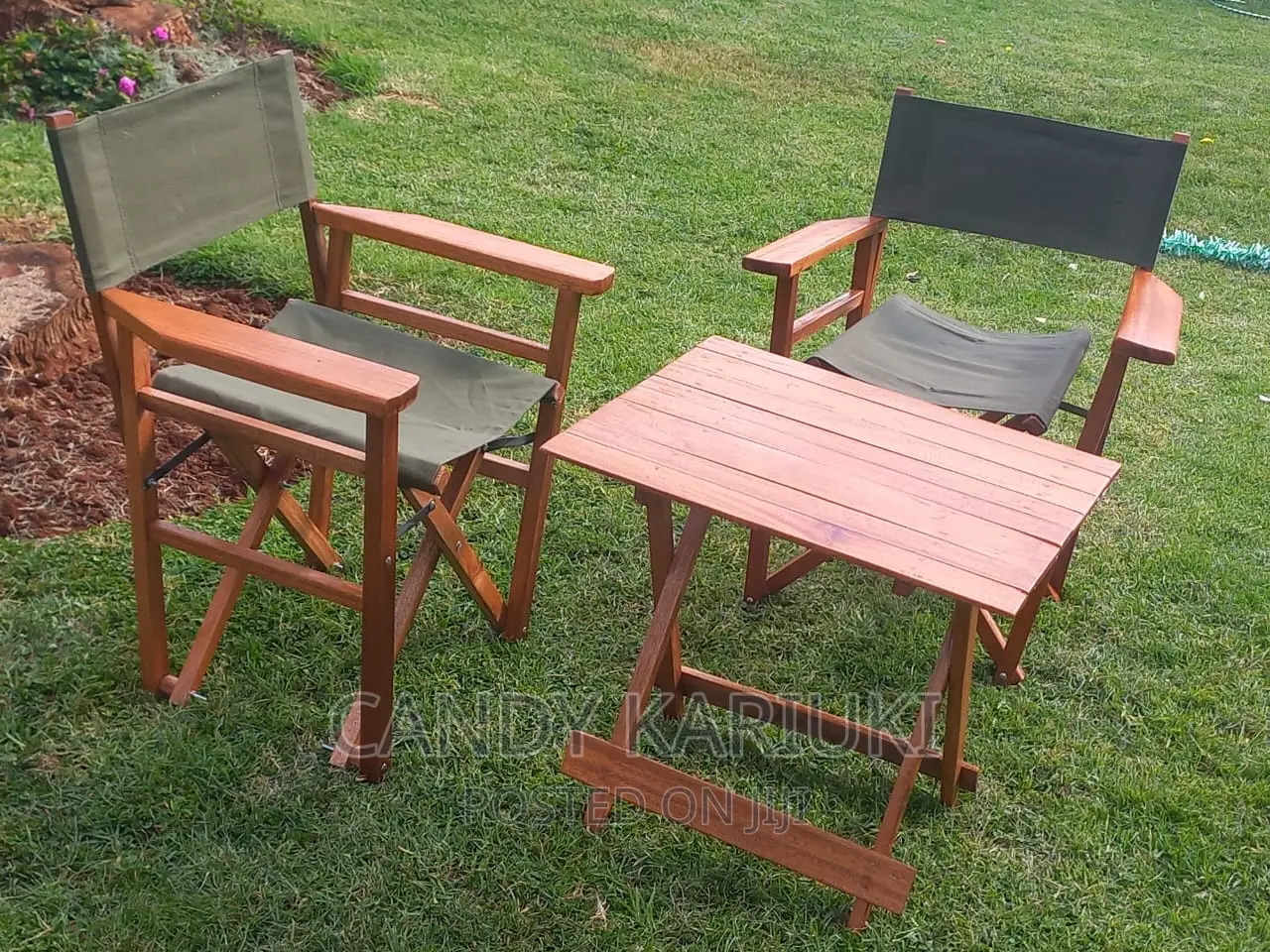 2 Seater All Foldable Garden Set