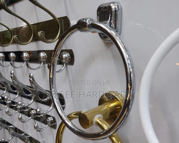 Towel Ring Plastic Chrome Plated