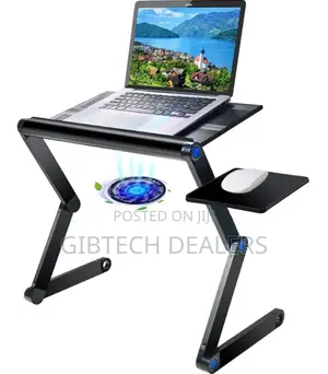 Laptop Stand With Mouse Fun.