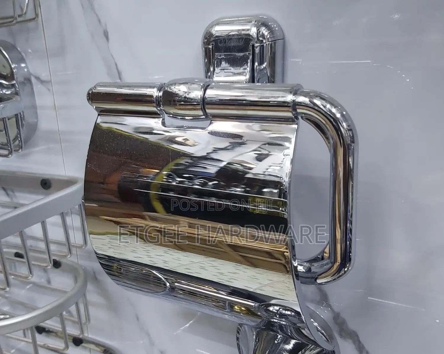 Tissue Holder Plastic Chrome Plated