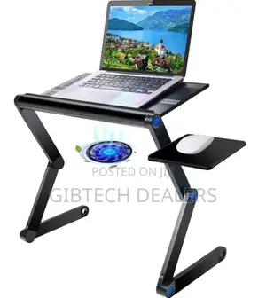 Laptop Stand With Fun and Mouse