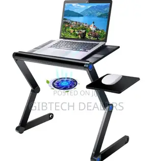 Laptop Stand With Fun and Mouse Available