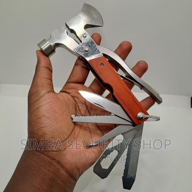 Hummer Axe Multipurpose Tool 15 in 1 Survival Hand Gift Men - main view