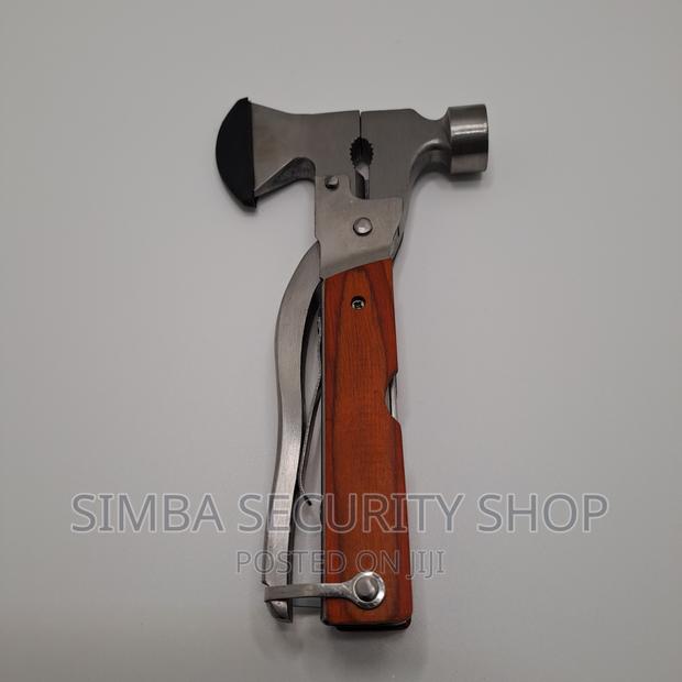 Hummer Axe Multipurpose Tool 15 in 1 Survival Hand Gift Men - thumbnail 9
