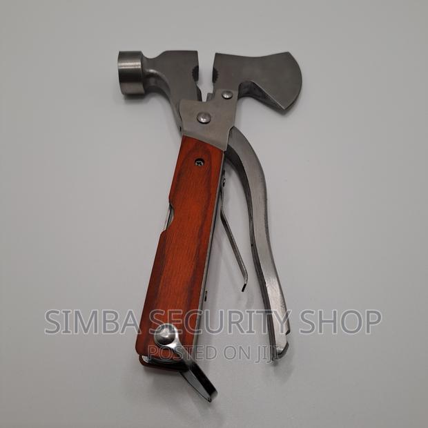 Hummer Axe Multipurpose Tool 15 in 1 Survival Hand Gift Men - thumbnail 10