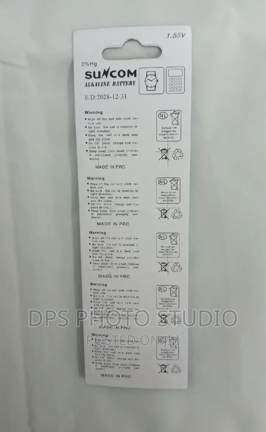 Suncom LR 44 Battery