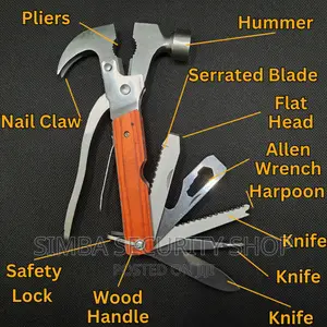 14 in 1 Hummer Kit Set Nail Remover Repair Pocket Small Tool