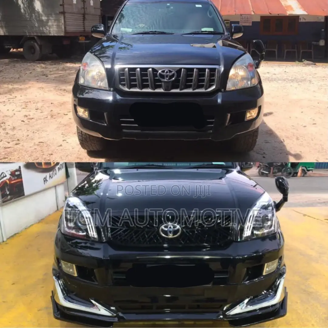Front Rear Bumper Lip Body Kit Prado 120