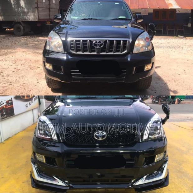 Front Rear Bumper Lip Body Kit Prado 120 - thumbnail 2