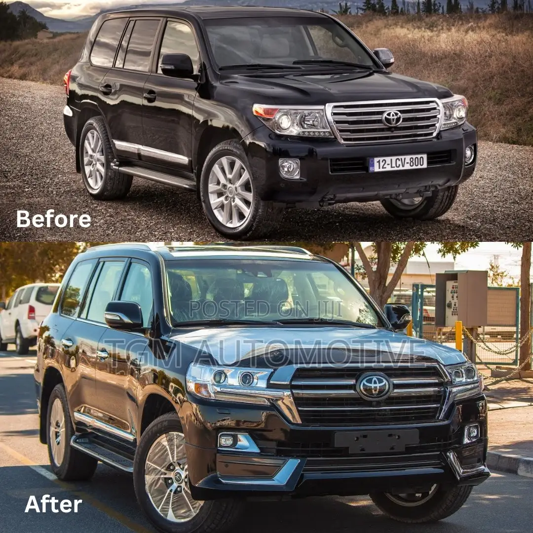 Facelift Body Kit for Land Cruiser V8 to 2017 Style