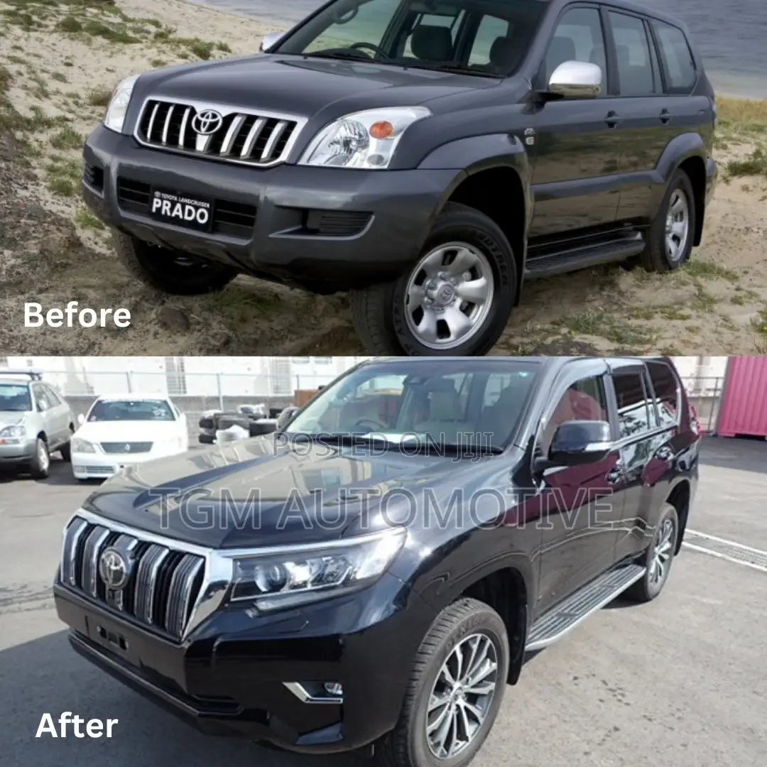 Facelift Body Kit for Prado 120 to Prado 150 2022 Style