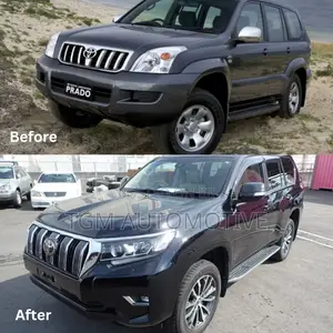 Facelift Body Kit for Prado 120 to Prado 150 2022 Style