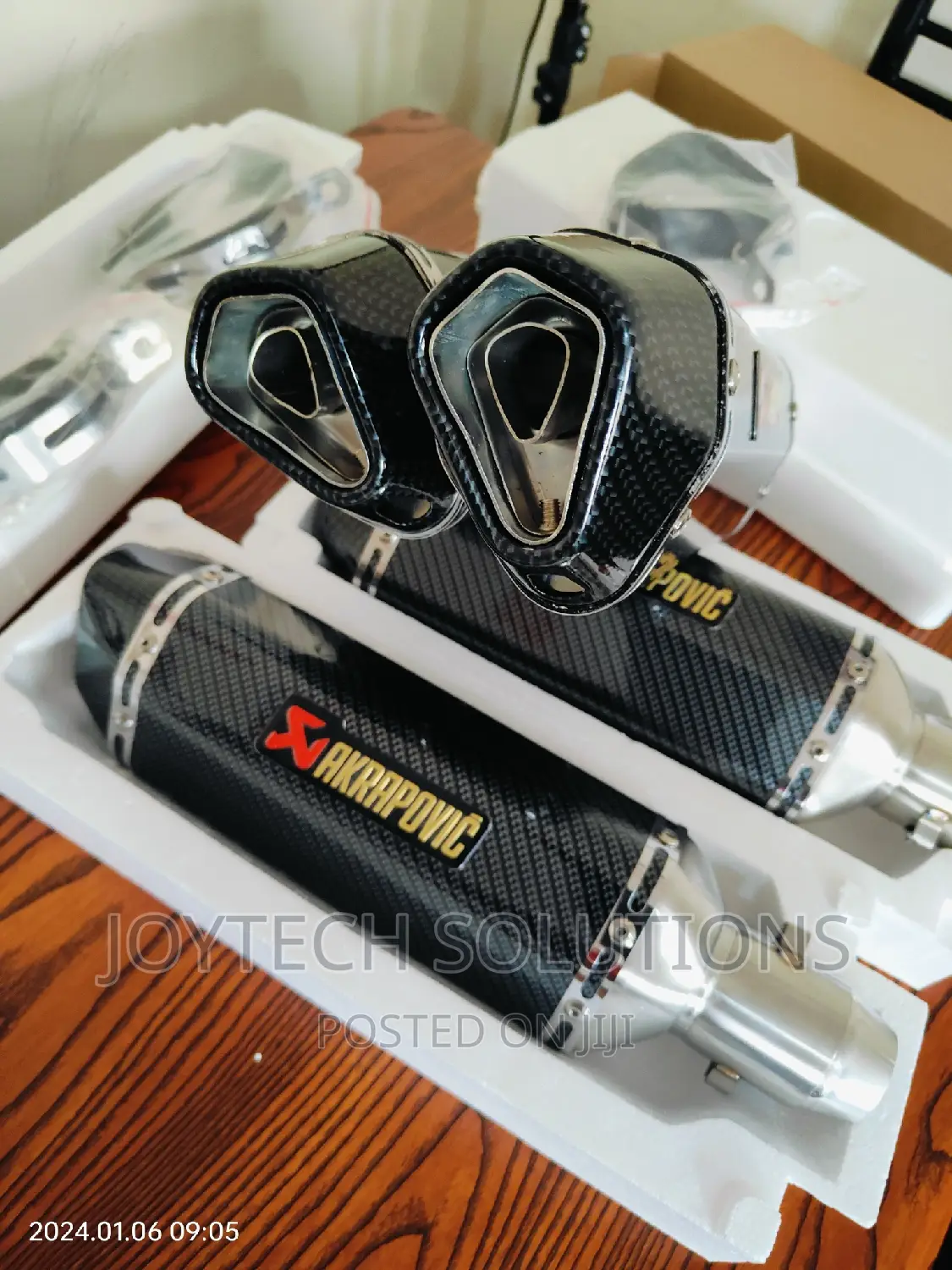 Sports Motorcycle Exhaust Muffler Pipe. Removable Db Killer
