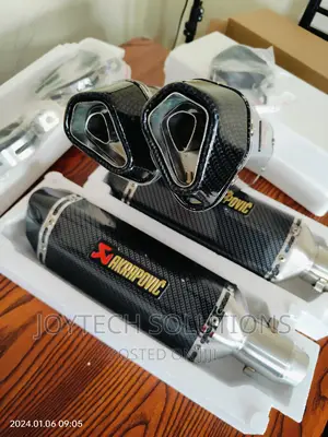 Sports Motorcycle Exhaust Muffler Pipe. Removable Db Killer