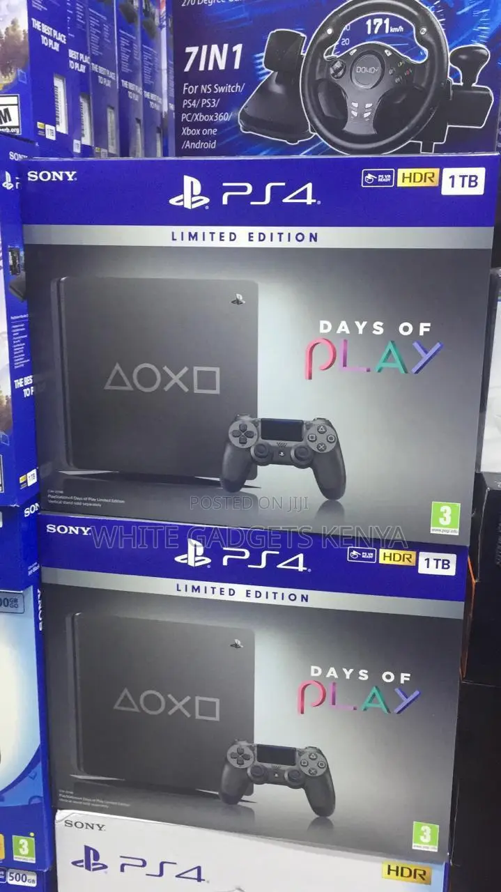 Ps4 1tb Slim Day's of Play Limited Edition