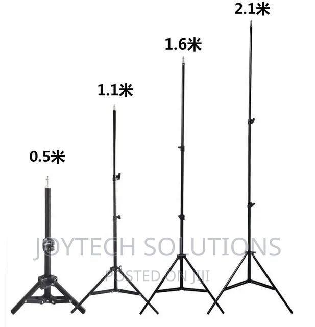 Adjustable 2.1 Meters Phone Tripod Stand. - thumbnail 2