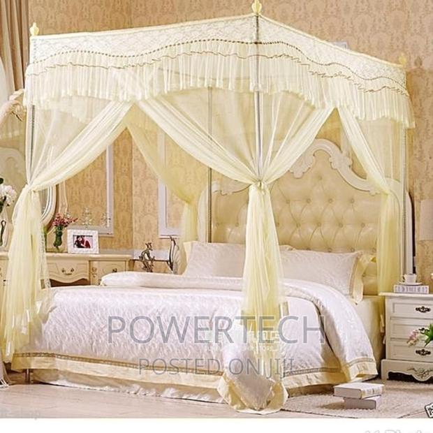 Four Stand Mosquito Nets With Four Metallic Stands  - main view