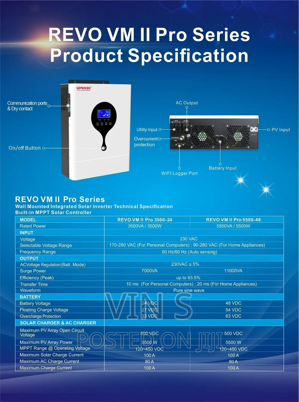 5.5kva Hybrid Inverters/ Hybrid Inverters' Hybrid Inverters~